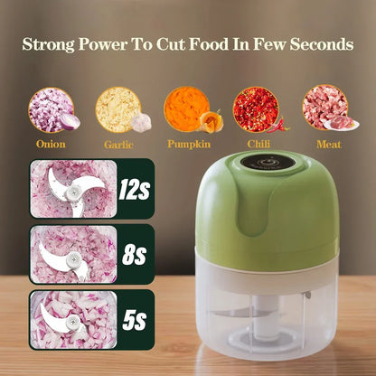 Mini Rechargable  Electric Kitchen Chopper